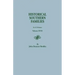 Historical Southern Families. in 23 Volumes. Volume XVIII