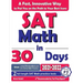 SAT Math in 30 Days: The Most Effective SAT Math Crash Course