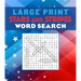 Large Print Stars and Stripes Word Search