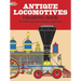Antique Locomotives Coloring Book
