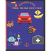 Cars, trucks and planes coloring book: Coloring book for boys, 5-10. This book contains 45 designs of Cars, Trucks, Bikes, Planes, Boats And Vehicles
