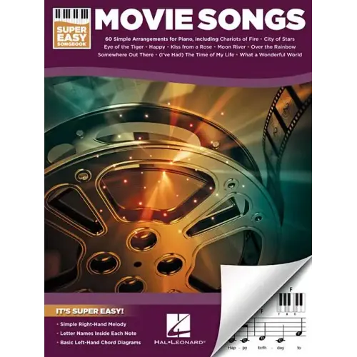 Movie Songs - Super Easy Songbook