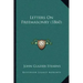 Letters On Freemasonry (1860)