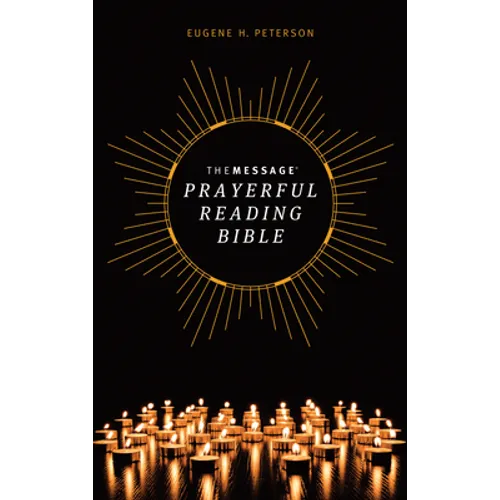 The Message Prayerful Reading Bible (Hardcover)