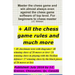 Master the chess game and win almost always + All the chess rules and much more