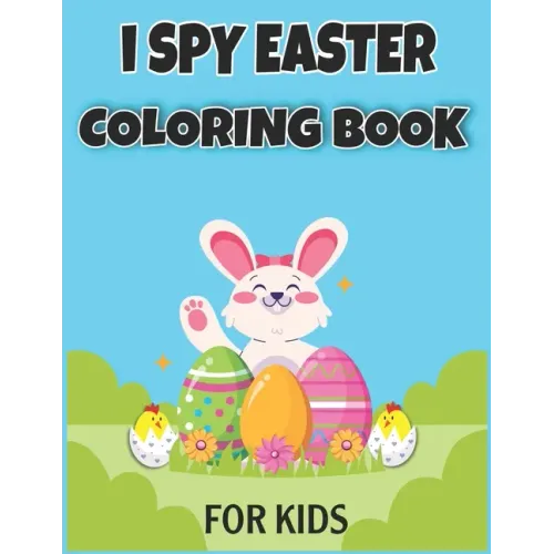I Spy Easter Coloring Book for Kids