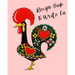 Recipe Book To Write In: Rooster Cookbook, recipe book to write in, ideal for keeping all the traditional family recipes that you collect.