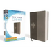 Niv, Bible for Kids, Leathersoft, Gray, Red Letter, Comfort Print: Thinline Edition