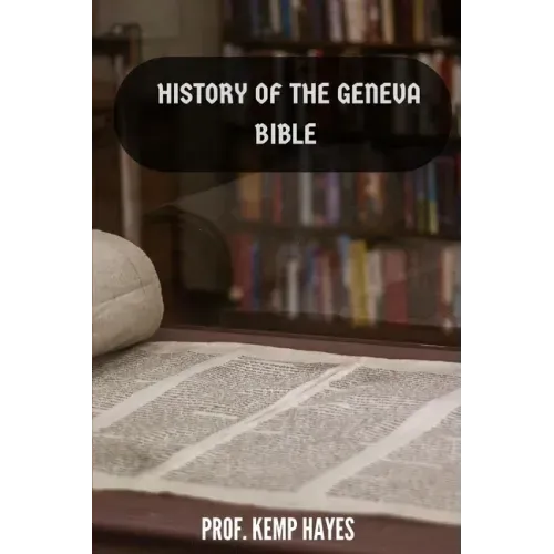 The history of the Geneva Bible: A detailed history of the Geneva Bible