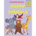 Happy Animals Coloring Books For kids Ages 3-8: Coloring Books For Toddlers and Kids Ages 3-8 Cute Animals 60 Pages