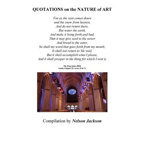 Quotations on the Nature of Art