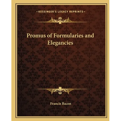 Promus of Formularies and Elegancies