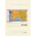 Vintage Lined Notebook Greetings from Alaska, Map