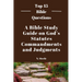 A Bible Study Guide on God's Statutes, Commandments And Judgments