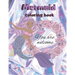 Mermaid coloring book: large print for kids 8-12
