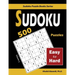 Sudoku: 500 Easy to Hard