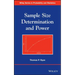 Sample Size Determination and Power
