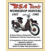 BSA Dandy 1957-1962 Workshop Manual