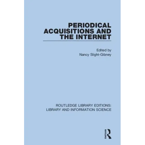 Periodical Acquisitions and the Internet
