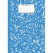 Marble Notebook A4: Blue Marble College Ruled Journal