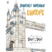 Journey through Europe - A stress-relieving Dot to Dot experience: Extreme Dot to Dot Puzzles Books for Adults - Anni Sparrow presents Challenges to C