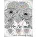 Lovely Animals: Coloring Book: Adult Coloring Book for Relax