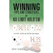 Winning Tips and Strategies for No-Limit Hold'em
