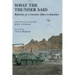 What the Thunder Said: Reflections of a Canadian Officer in Kandahar