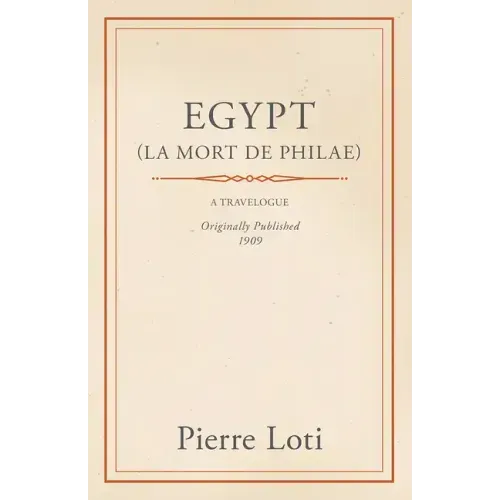 Egypt (La Mort De Philae)