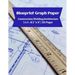Blueprint Graph Paper: Construction/Welding/Architecture/5x5/8.5"x11"/125 Pages
