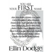 You Are Your First Name