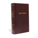KJV, Pew Bible, Large Print, Hardcover, Burgundy, Red Letter Edition