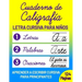 Cuaderno de Caligrafía para Niños: Escribir Letra Cursiva en Español