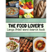 The Food Lover's Large Print Word Search Book: Food Word Search Puzzle Books For Adults, Cooking Word Search