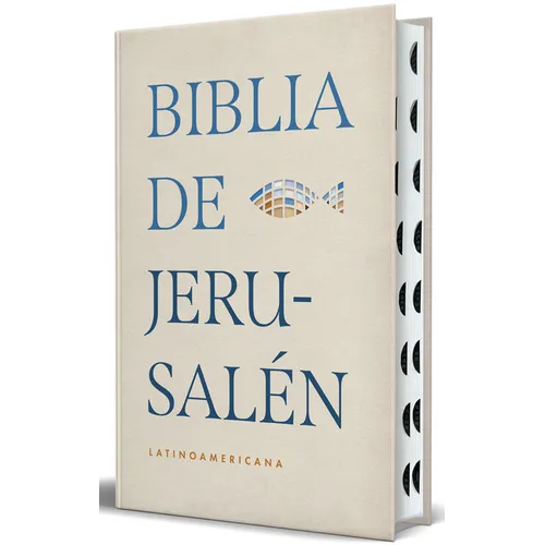 Biblia Católica Biblia de Jerusalén Latinoamericana, Tapa Dura Edición Clásica Marrón Arena Con Índice / Jerusalem Bible - Latin American Edition Hc S - Hardcover