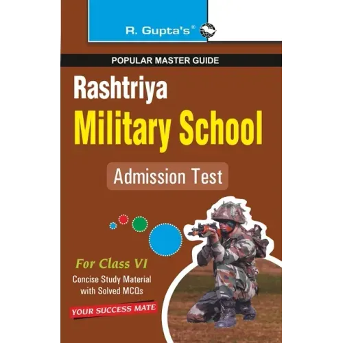 Rashtriya Military School Entrance Exam Guide for (6th) Class VI