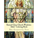 Stained Glass Church Windows: Adult Coloring Book