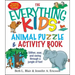 The Everything Kids' Animal Puzzles & Activity Book: Slither, Soar, and Swing Through a Jungle of Fun!