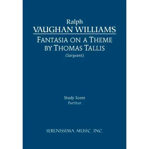 Fantasia on a Theme of Thomas Tallis: Study score