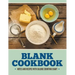 Blank Cookbook Notes And Recipes With Calorie Counting Chart