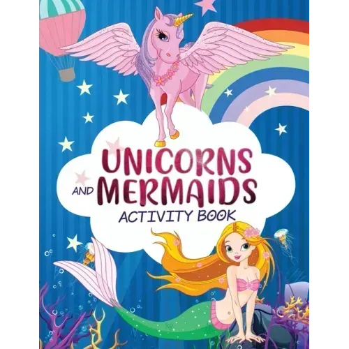Mermaid Unicorn Activity Workbook
