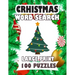 Christmas Word Search Large Print 100 Puzzles: Enjoy for adults and teens spend time searching words