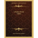 A Psalm Of Life (1892)