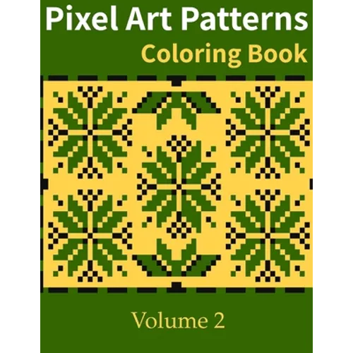 Pixel Art Patterns Coloring Book 2