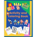 Activity and coloring book: fun abc activity and coloring book for kids ages from 3 to 6