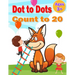 Dot to Dot Count to 20: Simple Connect The Dots counting to 1-20 books activity for Children, Preschoolers, Kindergarten, Kids, Homeschool, Bo