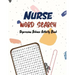 Nurse Word Search - Depression Release Activity Book: An Activity Book for Nurse, Pandemic Time Brain Game Book, Sudoku Puzzle Book for Nurse, Nurse V