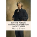 To the Person Sitting in Darkness (annotated)