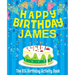 Happy Birthday James: The Big Birthday Activity Book: Personalized Books for Kids