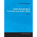 Violin Sonata No.2 by Robert Schumann for Piano and Violin (1851) Op.121